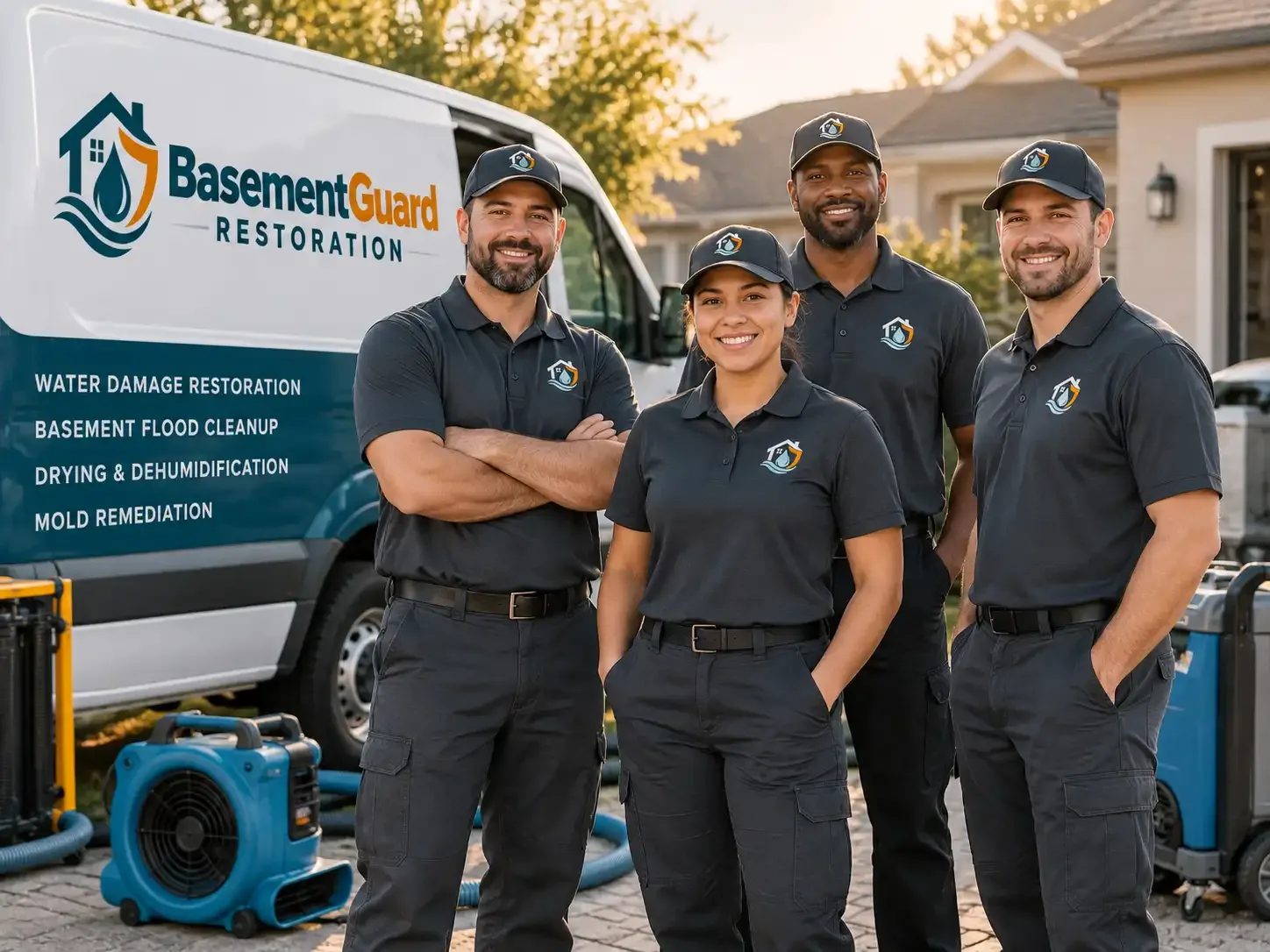 Basement Water Damage Restoration company in Rushsylvania, OH